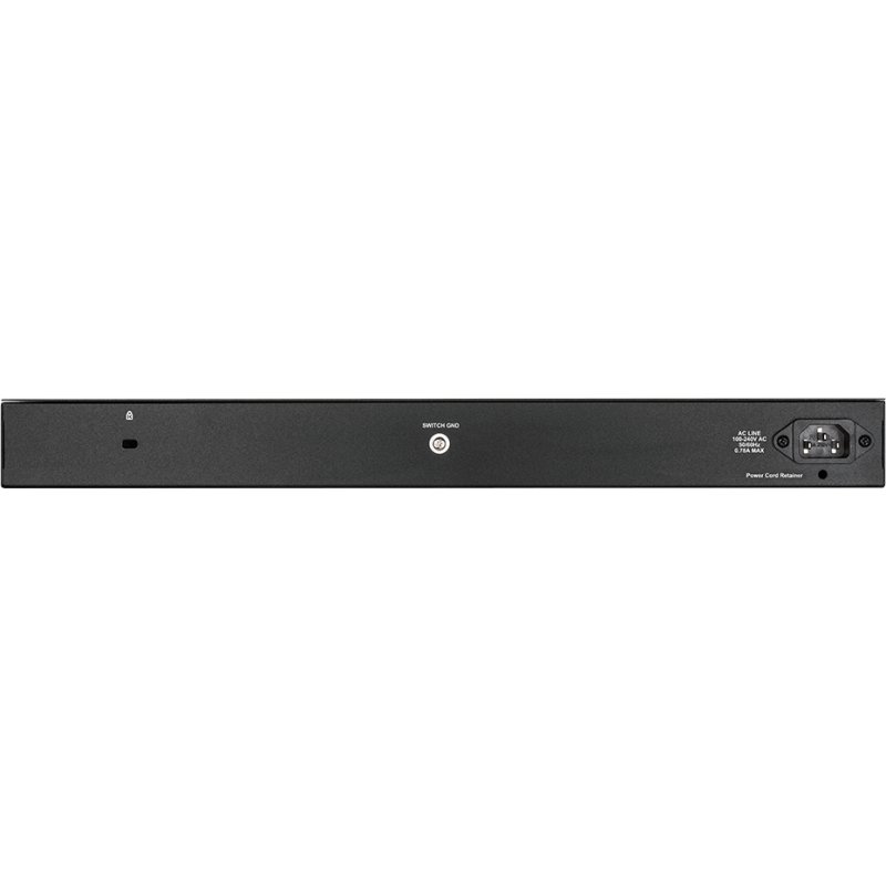 D-Link DGS-1210-52 Géré L2 Gigabit Ethernet (10/100/1000) 1U Noir