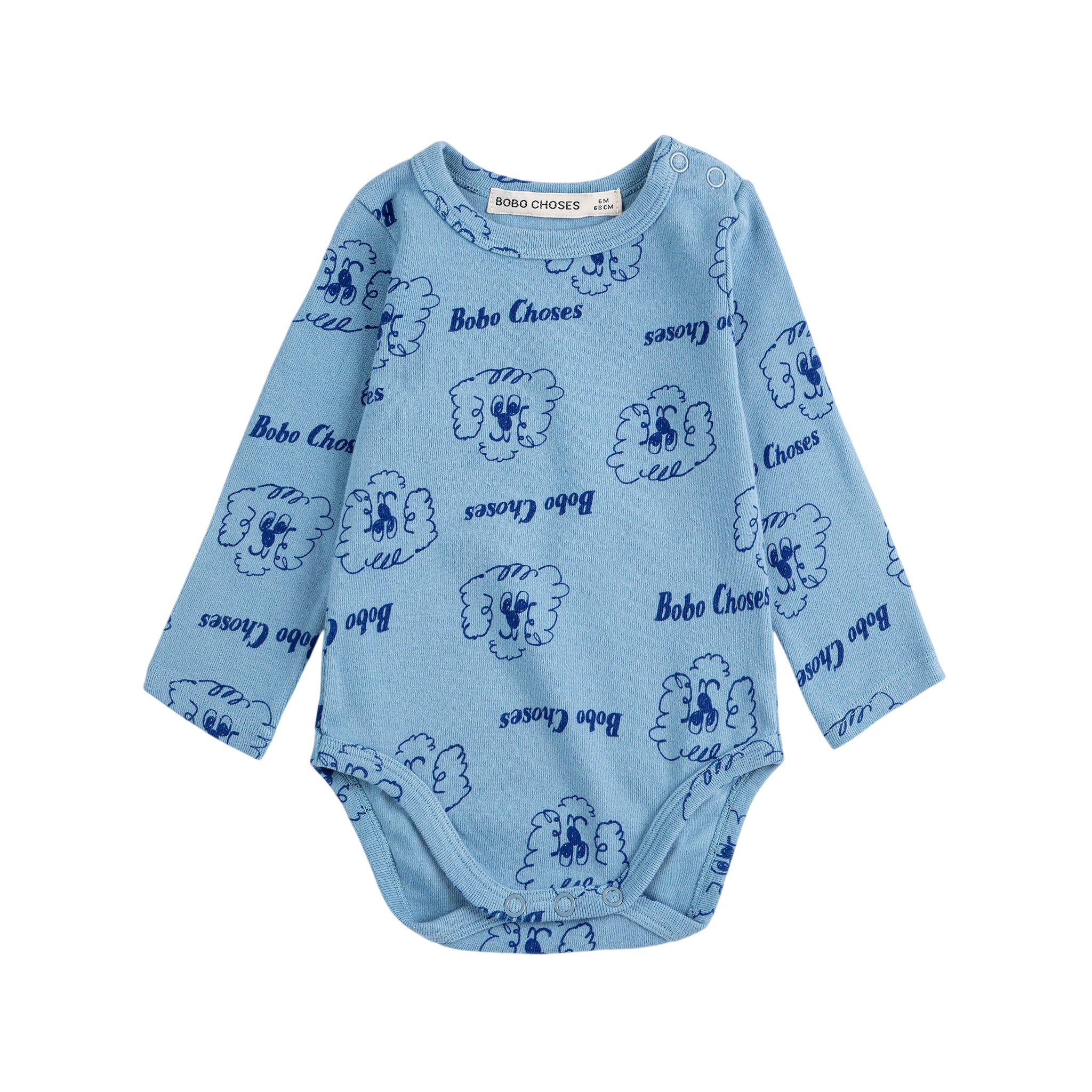 Baby Body Pickles The Dog Light Blue