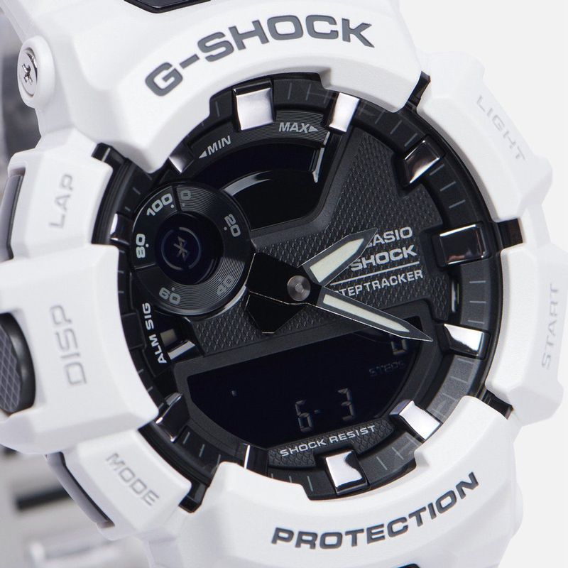 Casi - Horlog - G-Shock G-Squa - Wi - Zwar - (Digitaal Horlog - Analoog Horlog - 49 Mm)
