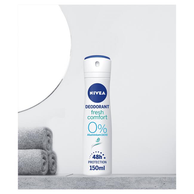 NIVEA Fresh Comfort Deodorant Spray 150 ML