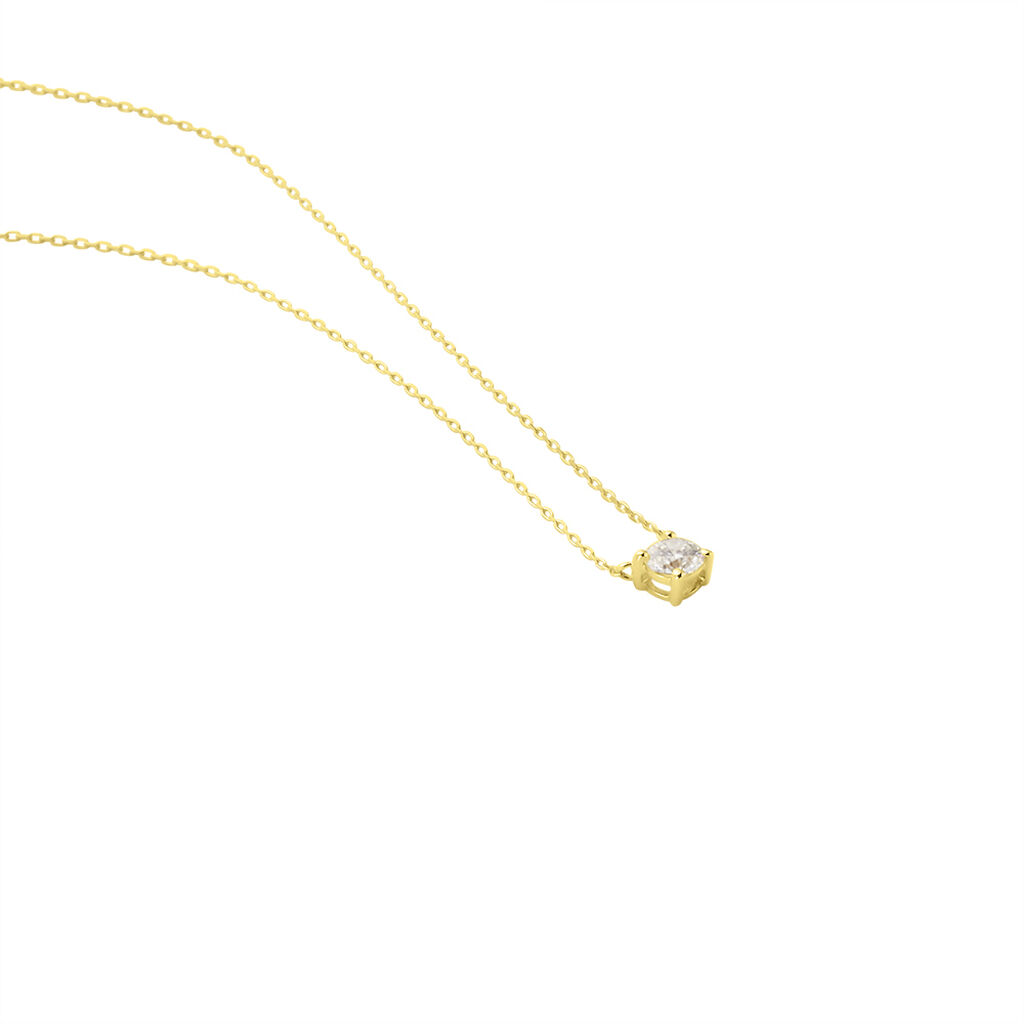 Collier Or Jaune Aphrodite Diamant