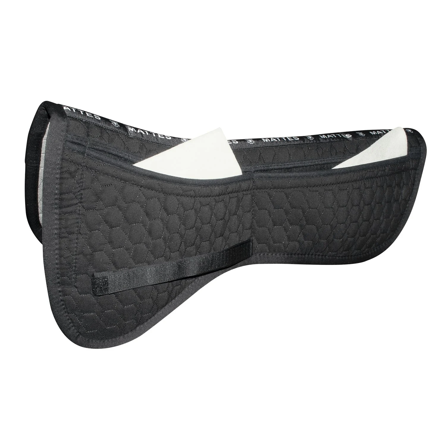 MATTES Sattelpad mit CORRECTION®  - schwarz