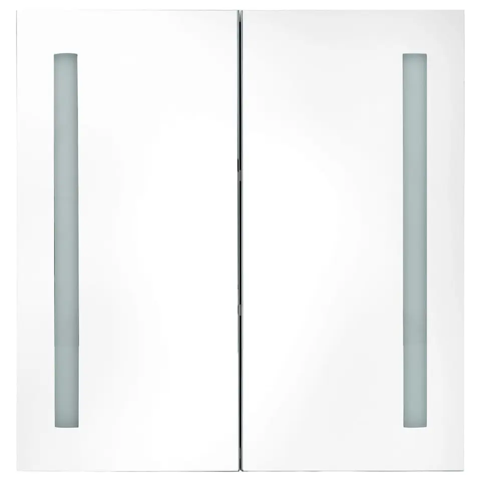 vidaXL - Badkamerkast - Wit - MDF - 62 x 14 x 60 cm