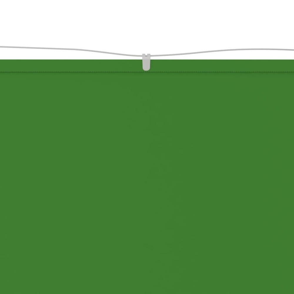Auvent vertical 60x420 cm tissu oxford vert clair
