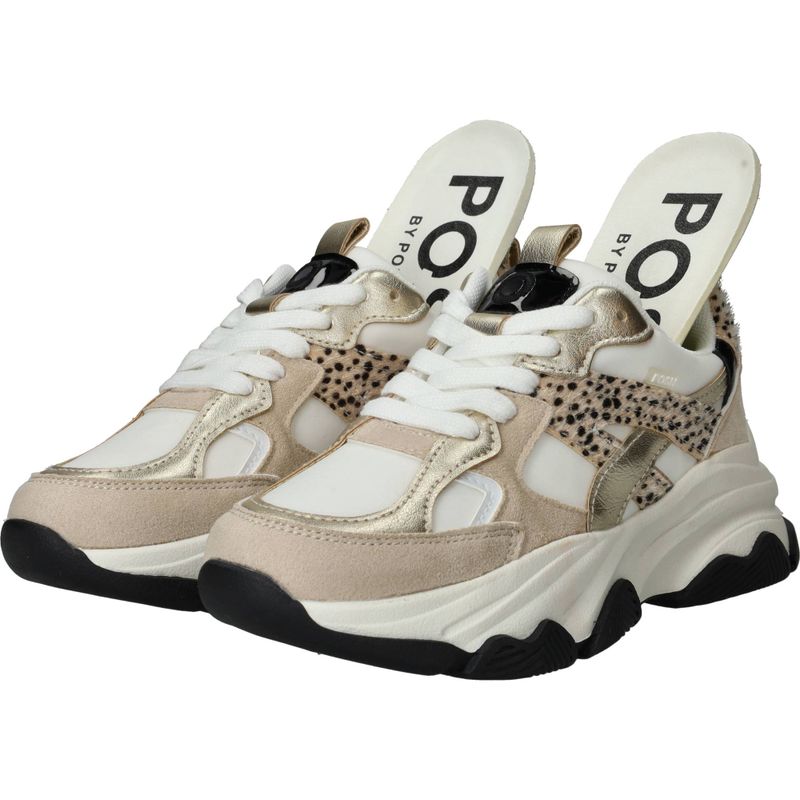 POSH by Poelman Sneakers Beige Meisjes