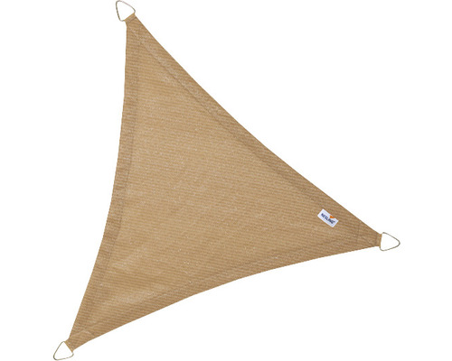 Zonneschermzeil driehoek Coolfit zand 360x360x360 cm