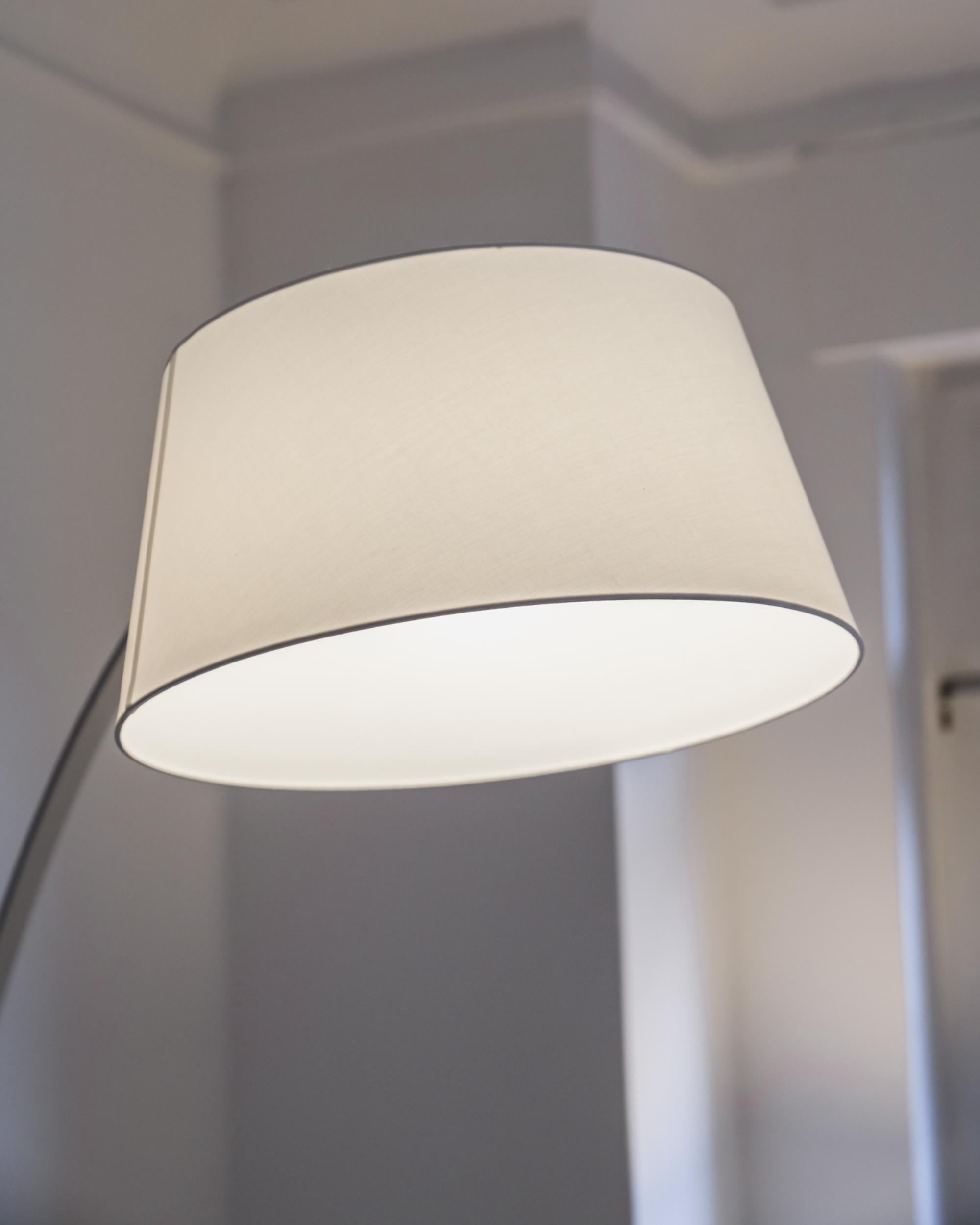 Staande lamp BENUE Metaal Wit