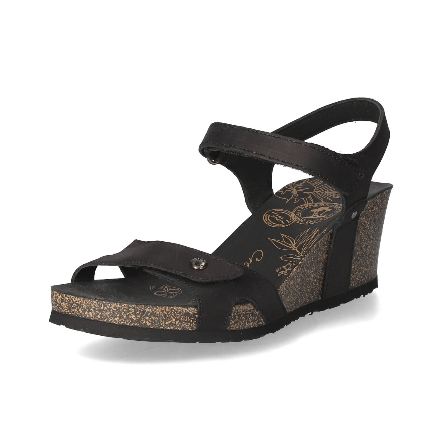 Panama Jack Keilsandaletten JULIA - black