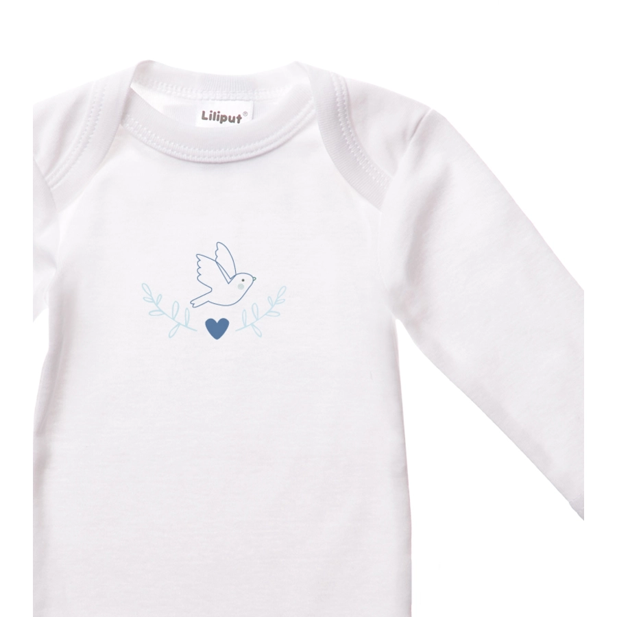 Liliput Langarmbody 2er-Pack weiß, hellblau