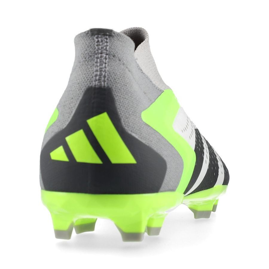 adidas Predator Accuracy   FG Crazyrush - Blanc/Noir/Lucid Lemon Enfant