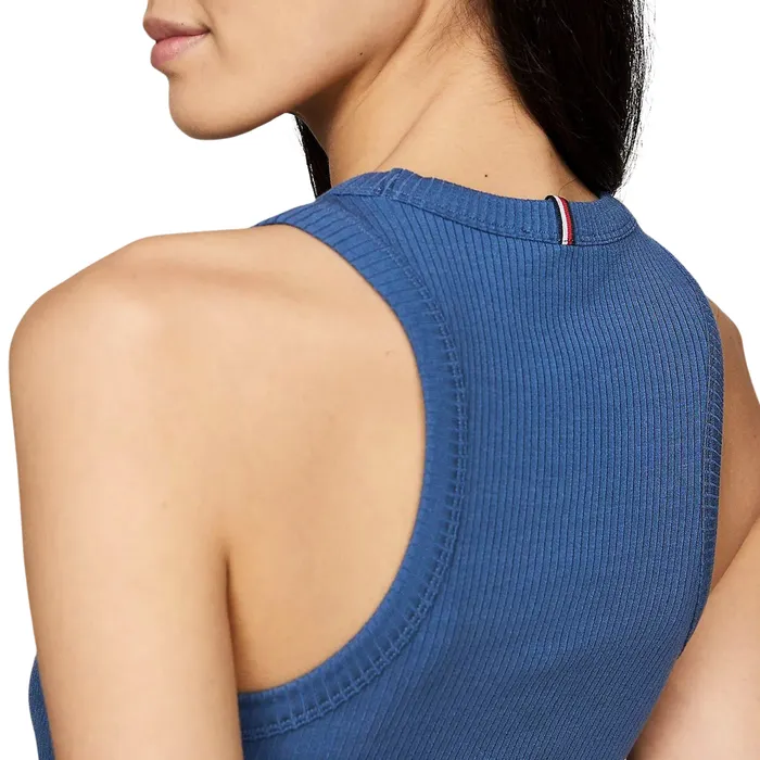 Tommy Hilfiger Slim 5X2 Rib Tanktop Dames
