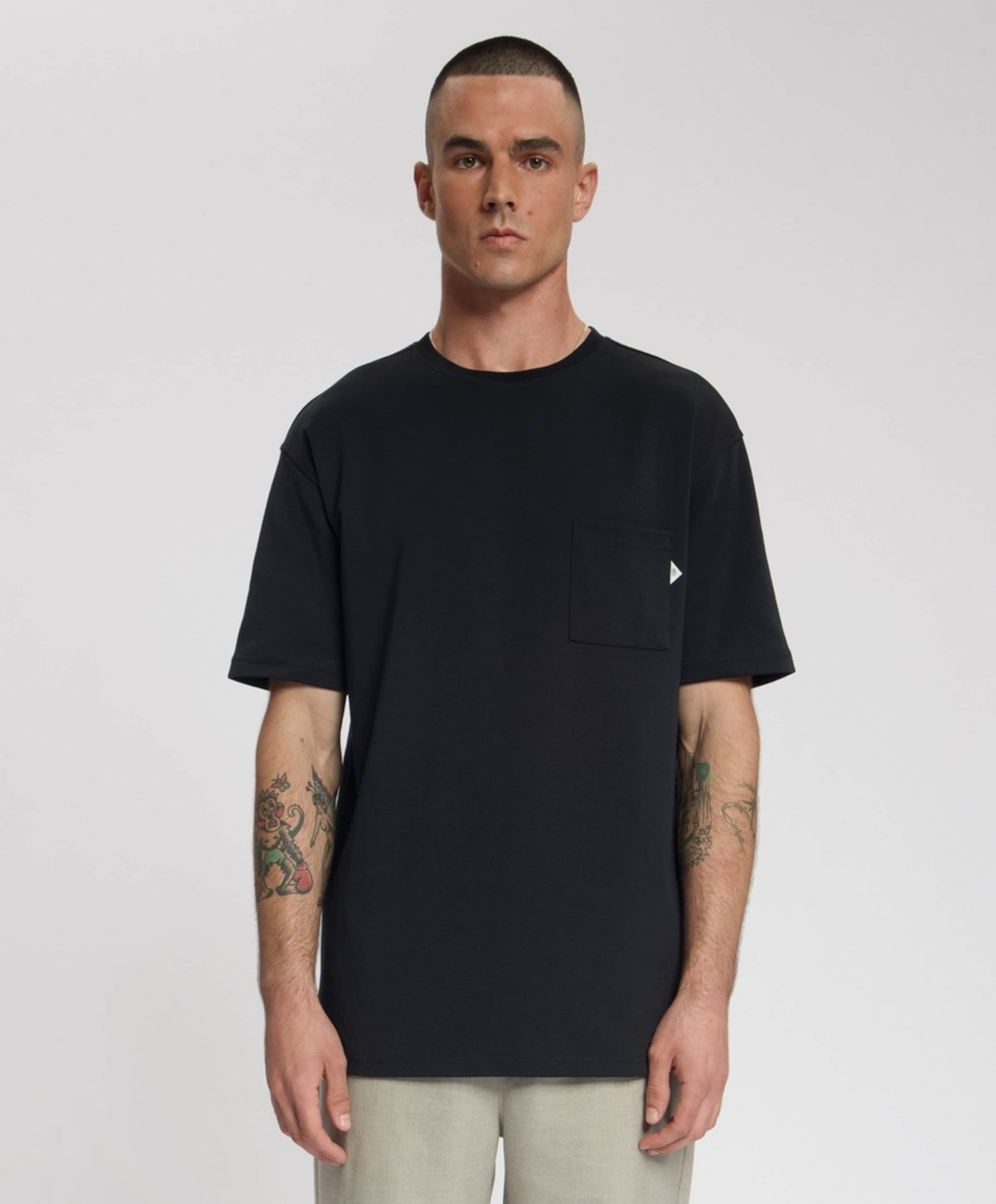 Law of the Sea Heren T-shirt zwart