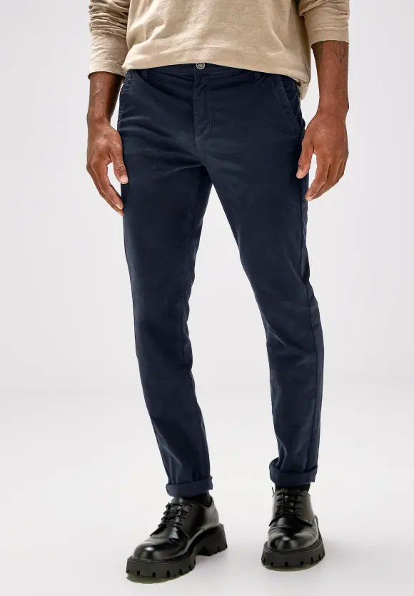Comfort Chino - dark nightshadow blue