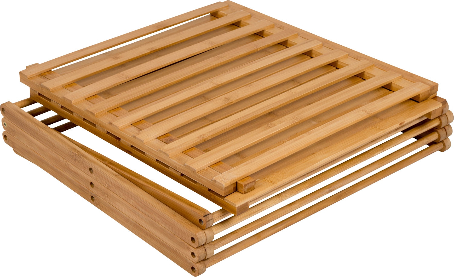 Bo-Camp Faltschrank Urban Outdoor Fitzroy Bambus L 4 Fächer