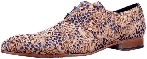 Mascolori bruin kurk Ocean - maat 47 veterschoen bruin kurk - maat 47 Calandschoen