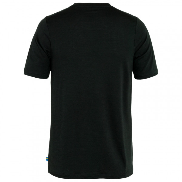 Fjällräven - Abisko Wool Logo S/S - Haut en mérinos