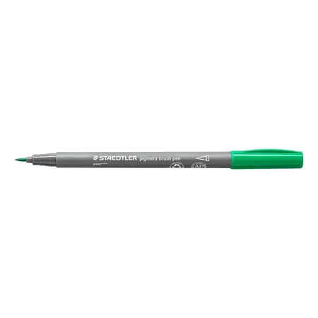 STAEDTLER® pigment brush pen 371 - grün
