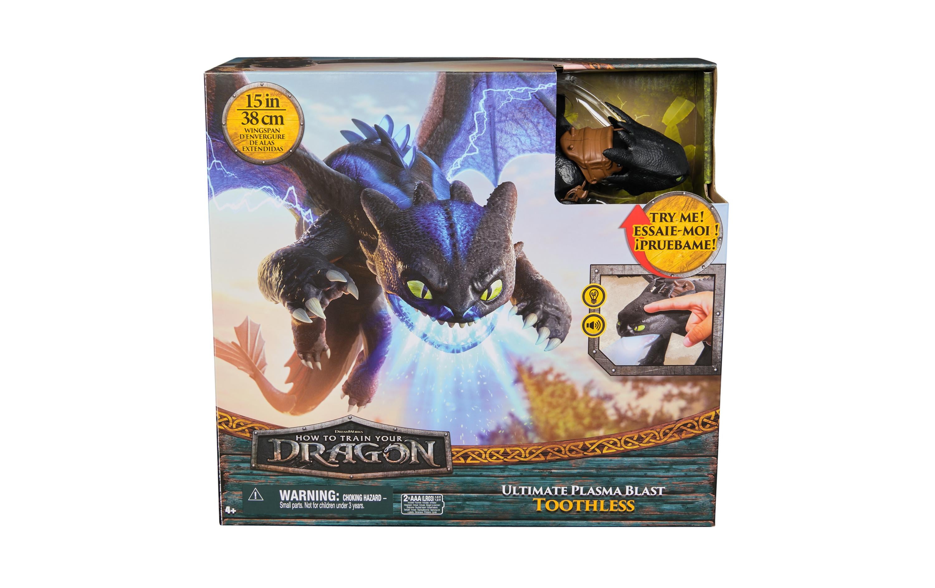 Spielzeugfigur Dragons Plasma Blast OhnezahnSpielzeugfigur
