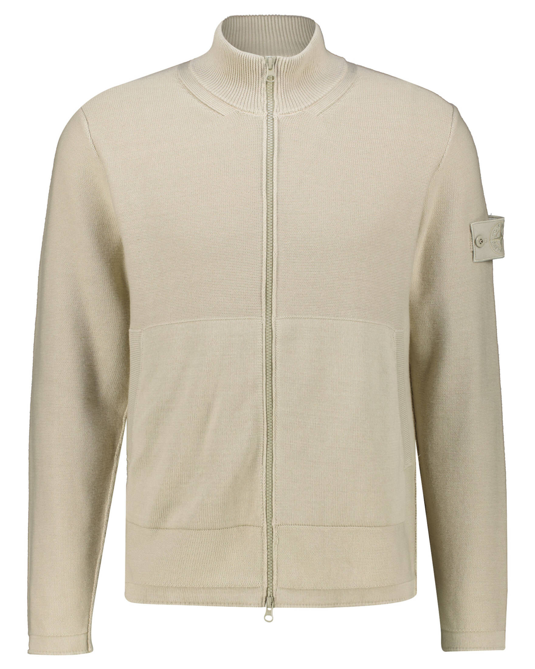 Stone Island| Herren Strickjacke aus Baumwoll-Kaschmirmix