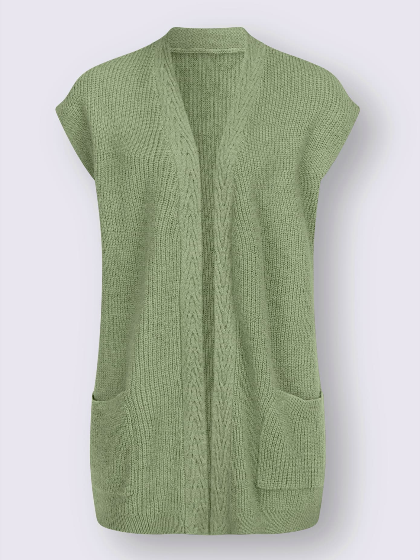 Gilet en tricot qualité ultra-douce