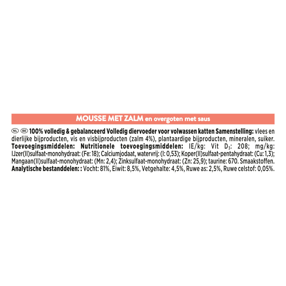 Gourmet Revelations Mousse Zalm4 x 57 gr