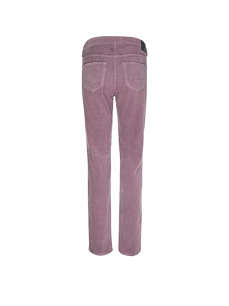 MAC Cordhose Slim Fit lila