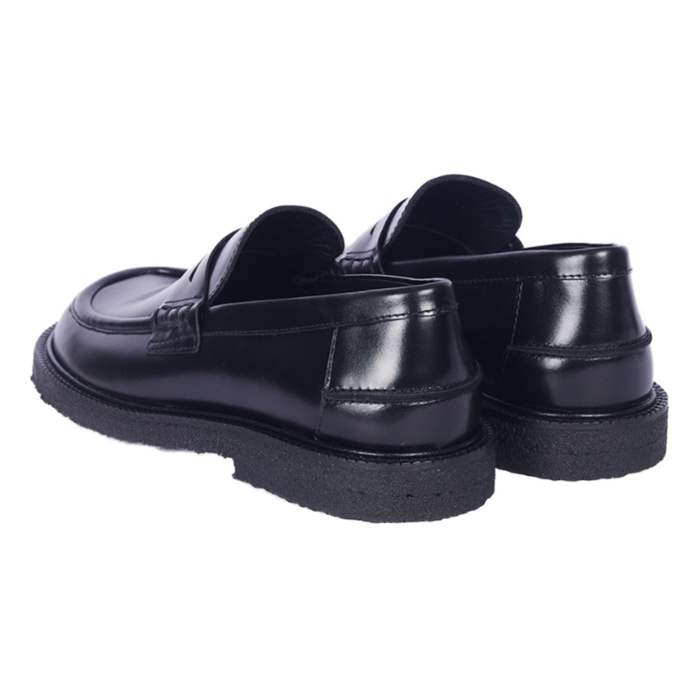 Penny Loafers, kvinder, sort