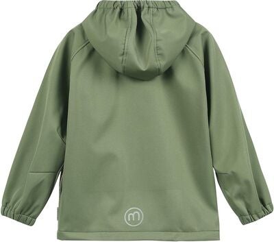 Minymo Softshelljakke, Deep Lichen Green
