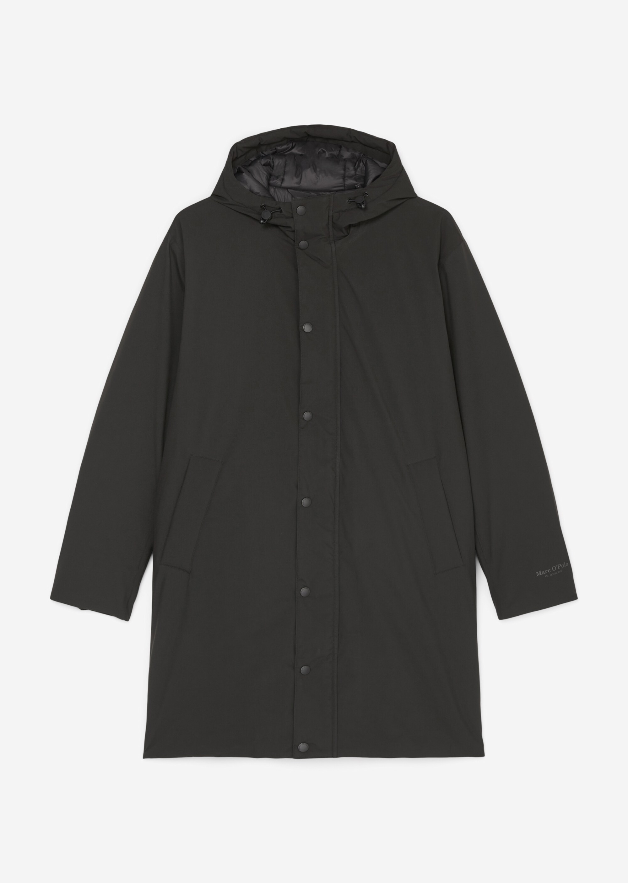 Parka regular wattiert und wasserabweisend