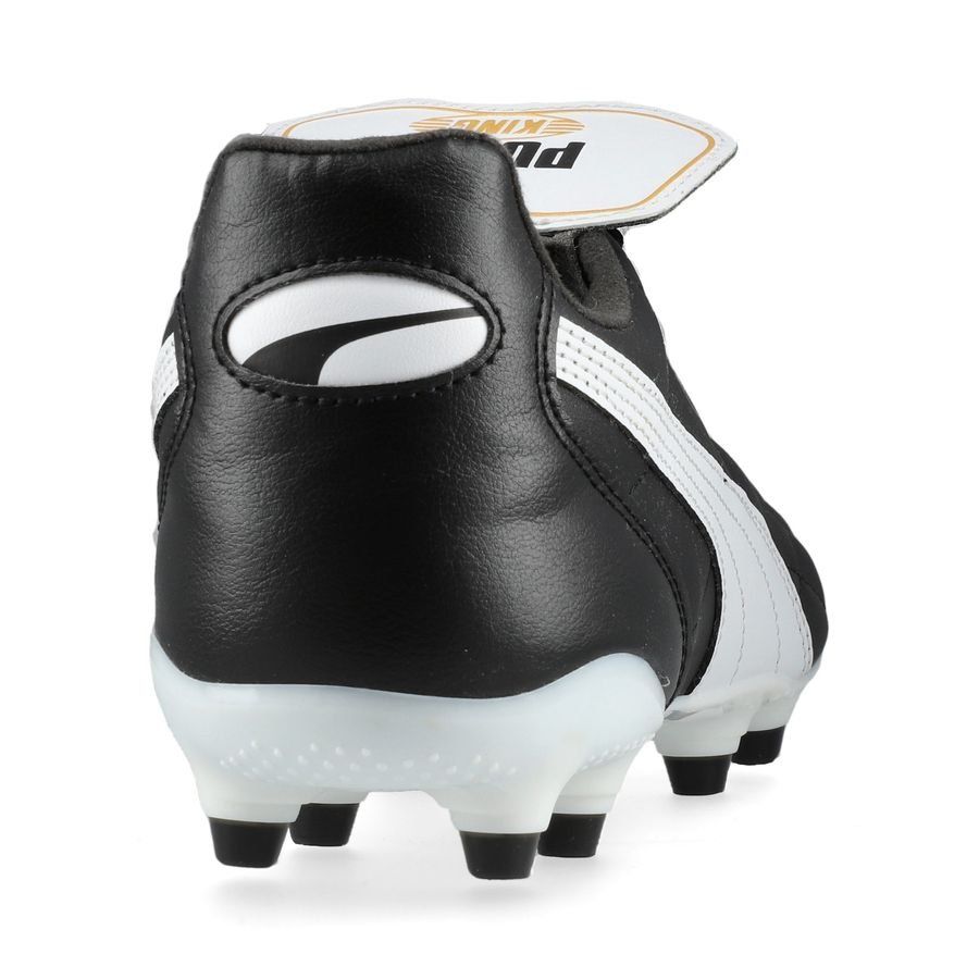 PUMA King Top FG/AG - Noir/Blanc/Doré