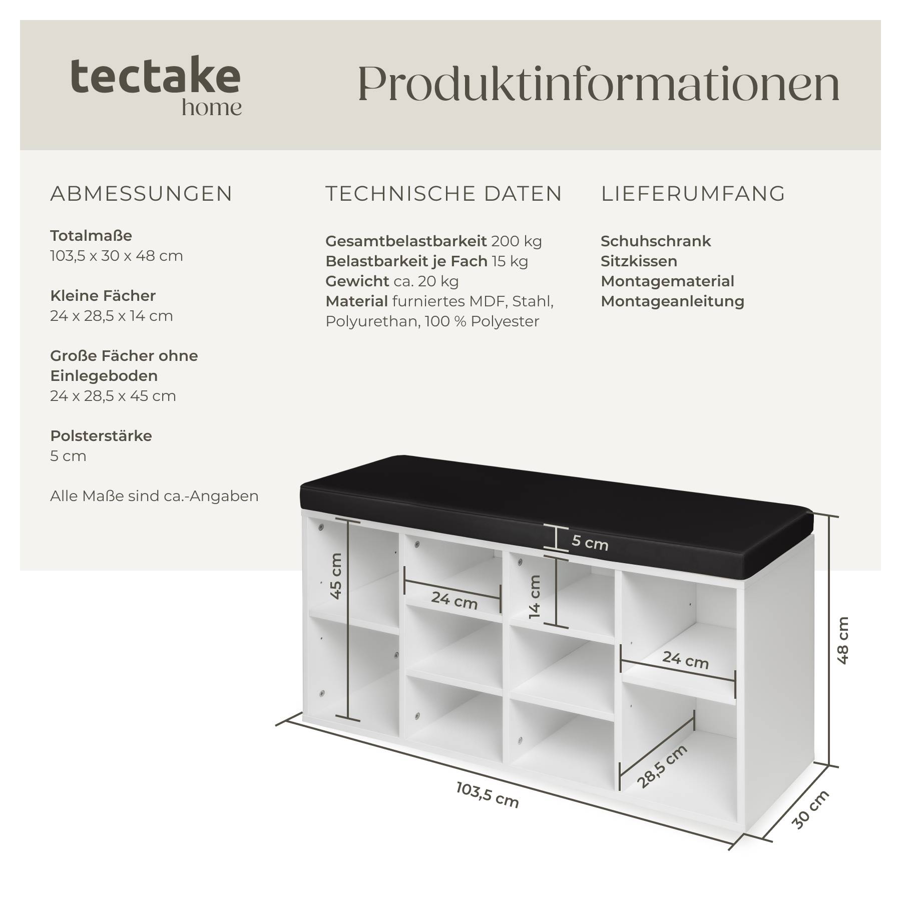 Schuhschrank Max