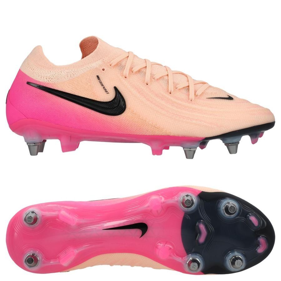 Nike Phantom GX II Elite SG-PRO ÉDITION JOUEUR Prism - Rouge foncé/Noir/Rose