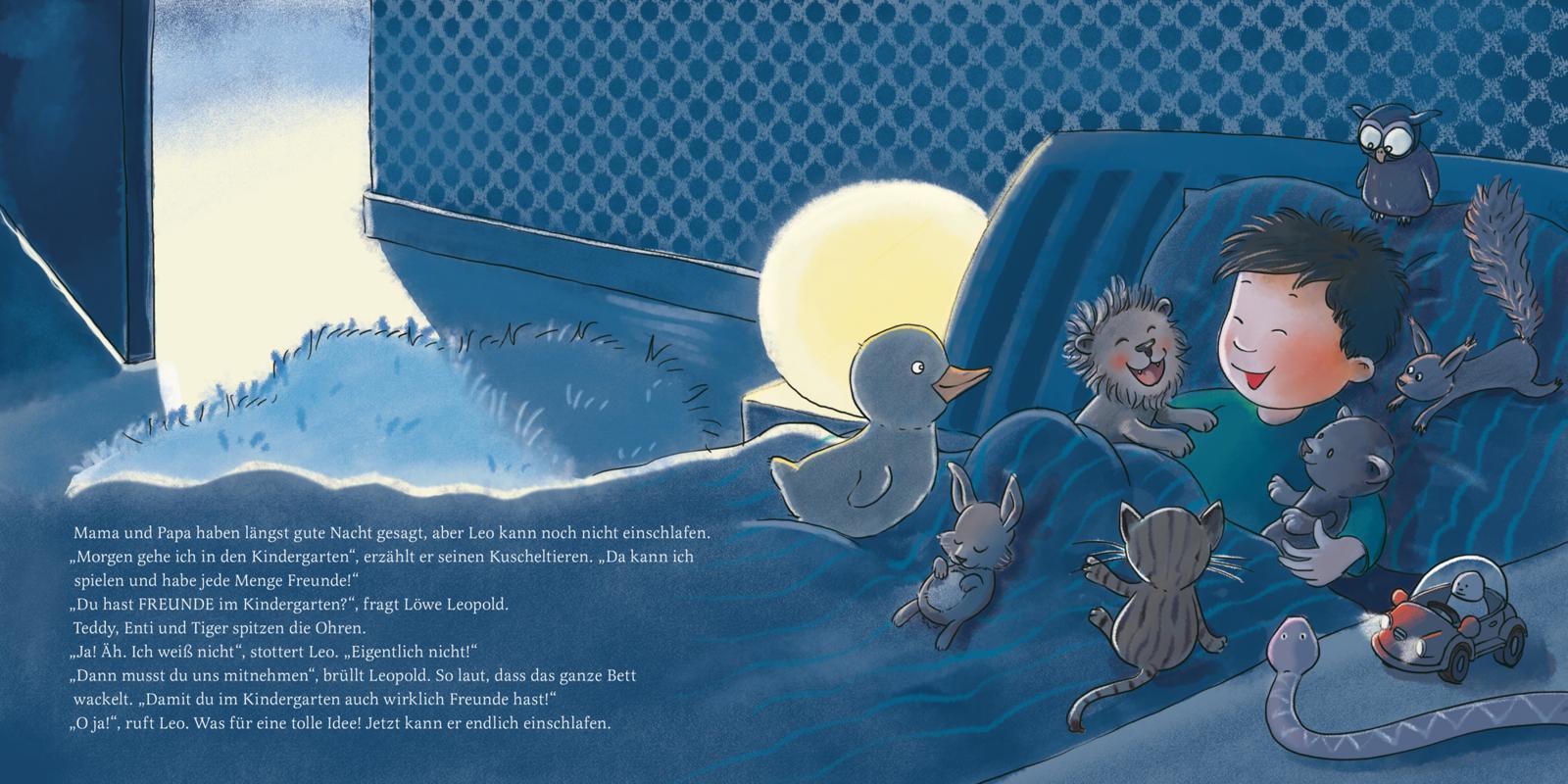 Leo und Leopold - Freunde finden im Kindergarten / Lesemaus Bd.194