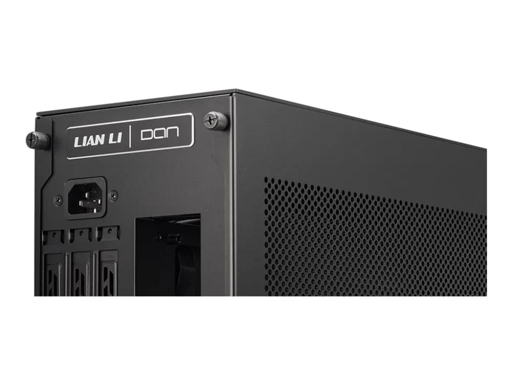 Lian Li A4-H20 X4 - Lille etui - mini ITX - ingen strømforsyning - sort anodiseret, mat sort - USB/Lyd