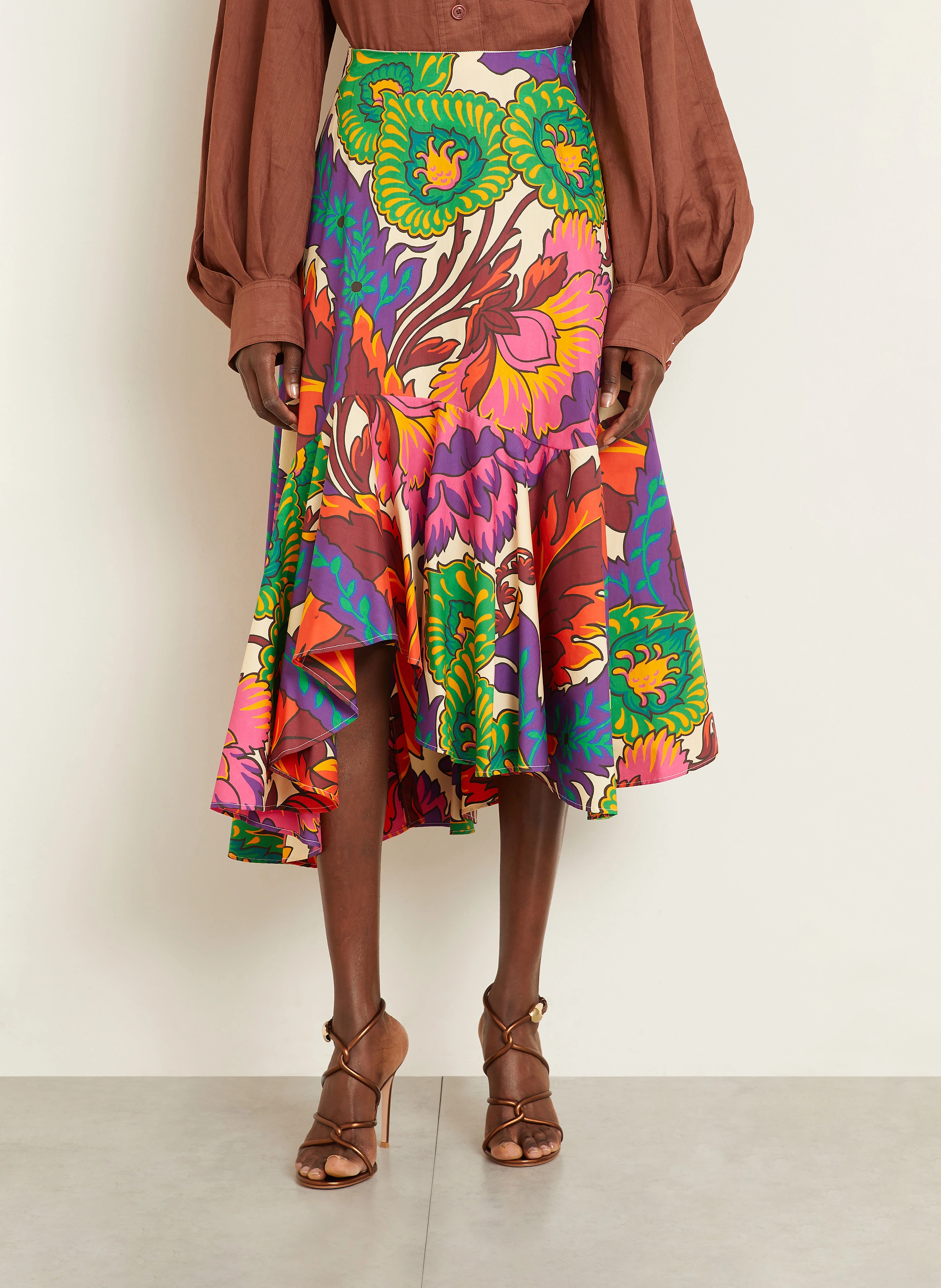ETRO Rock mit Volants