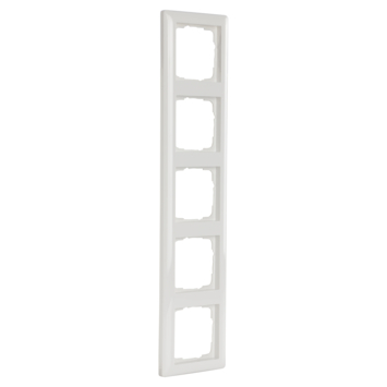 Gira ST55 afdekraam 5 voudig wit