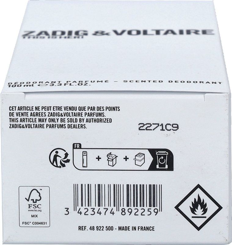 Zadig & Voltaire - This Is Her - Deodorant - 100ml