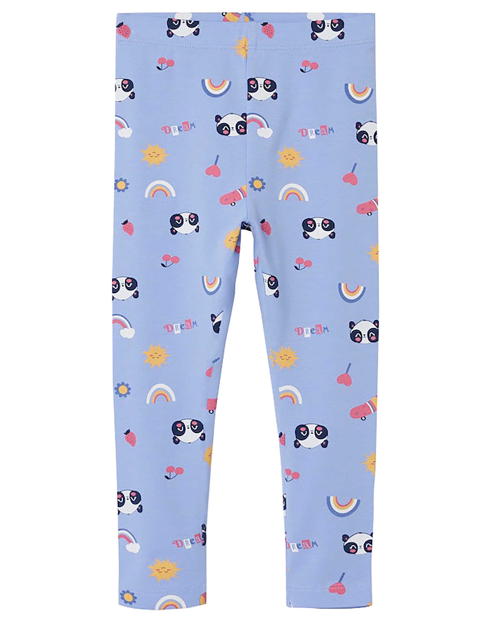 Leggings NMFVIVIAN PANDA DREAM AOP in easter egg