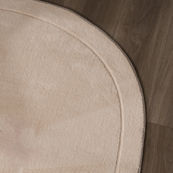 Organisch vloerkleed - Halo Stone Beige