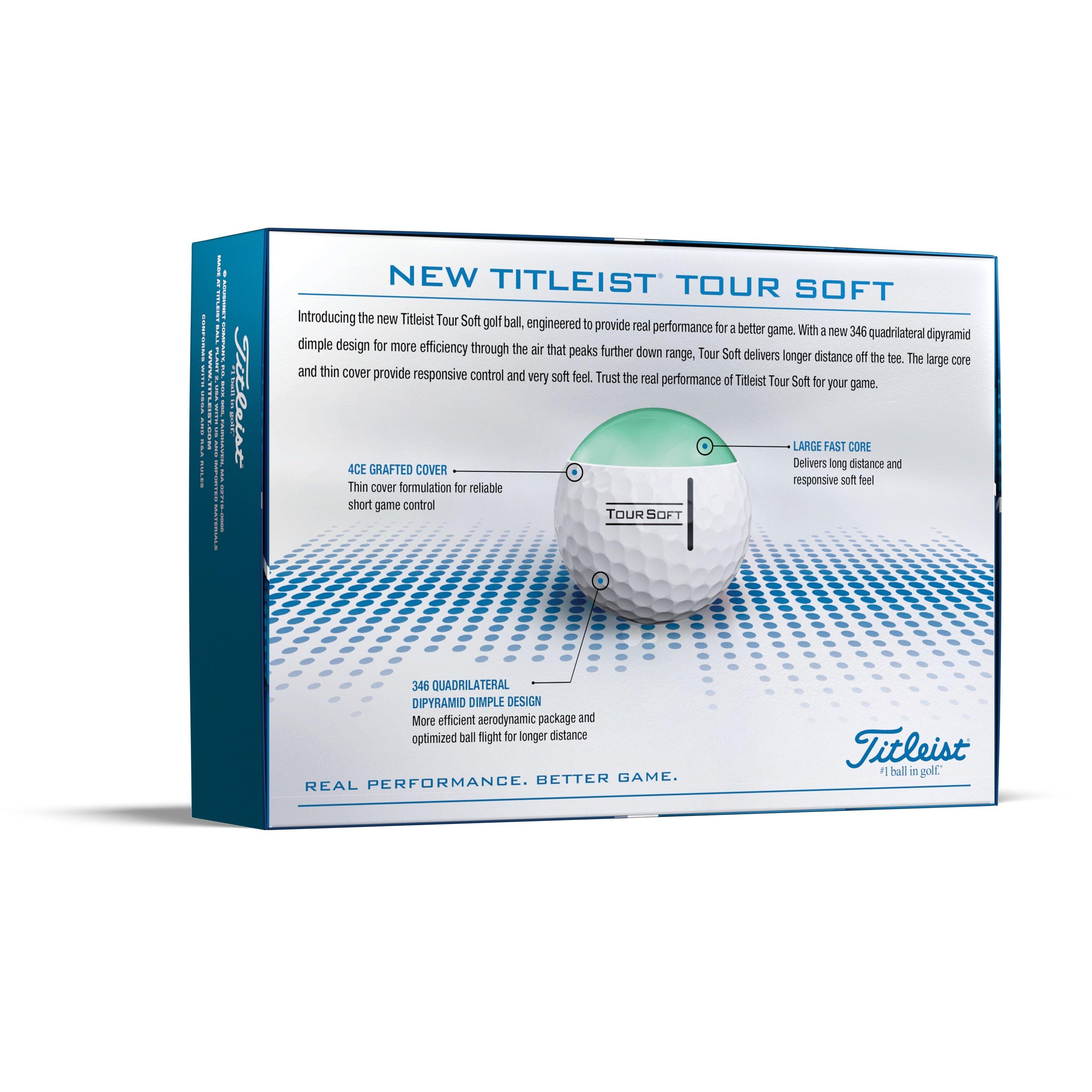Titleist 2022 Tour Soft Golf Balls (12-ball pack)