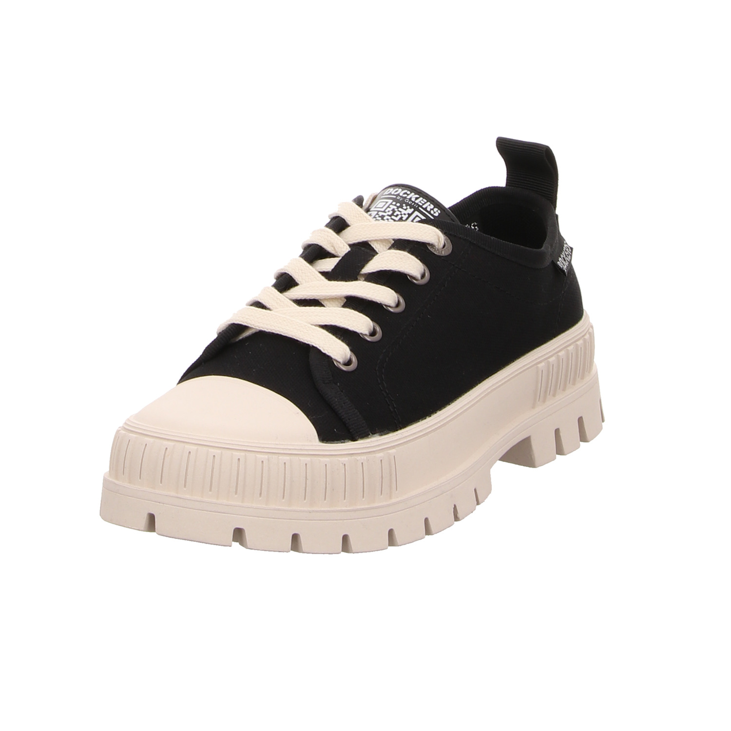 Dockers Schnürhalbschuh schwarz