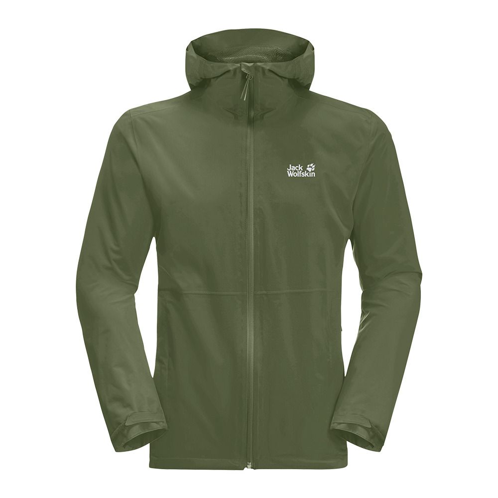 Jack Wolfskin PACK & GO - Veste Homme greenwood