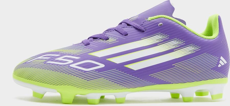 Adidas Perfor ce F50 Club Stevige Multi-Ground Voetbalschoenen Kids Kinderen Paars