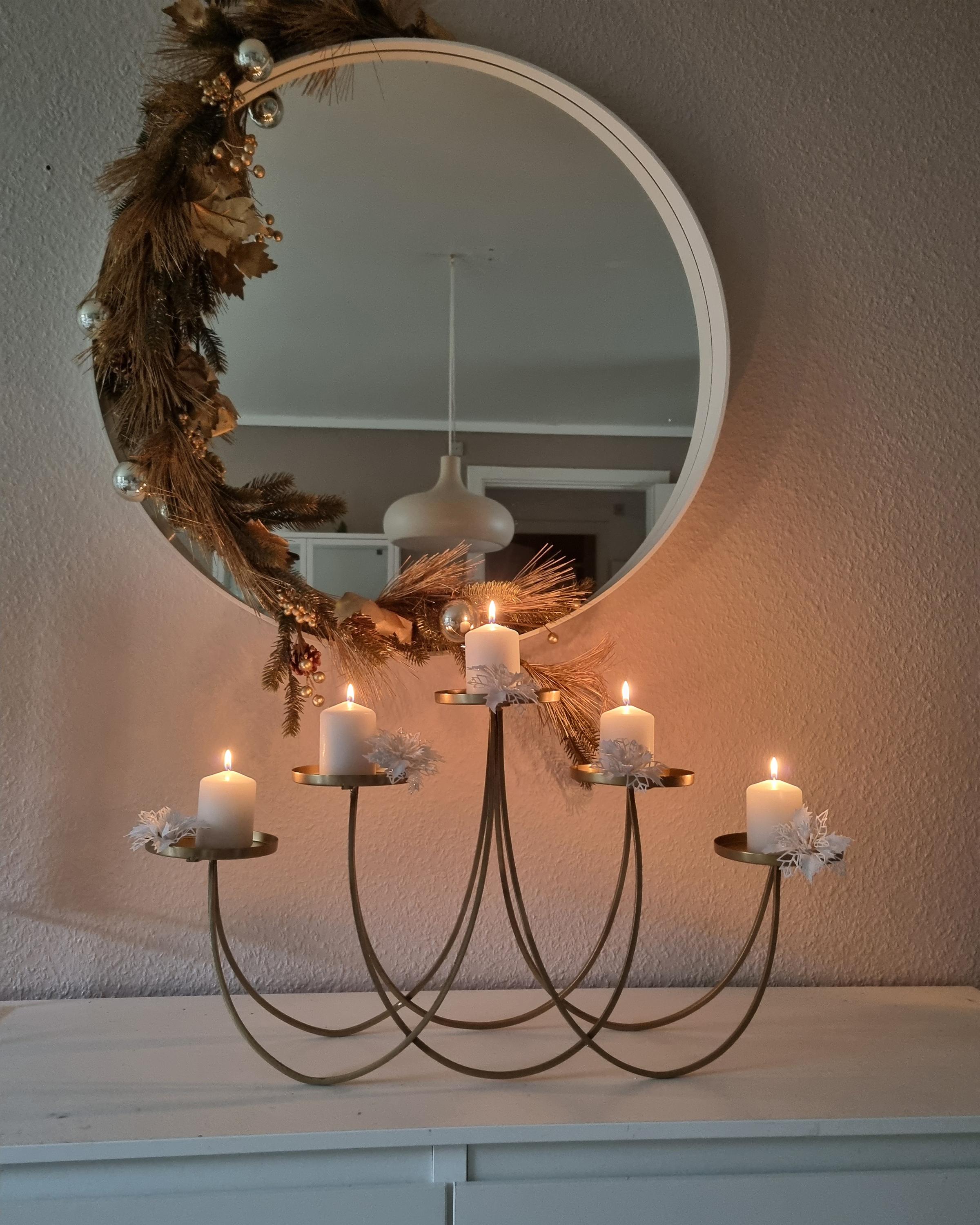 Kerstguirlande MURCJA 150 cm Goud
