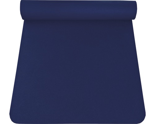 Antislipmat, fitnessmat, yogamat, donkerblauw, 65x185 cm