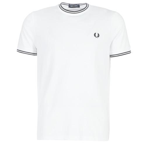 Fred Perry - TWIN TIPPED T-SHIRT - Blanc