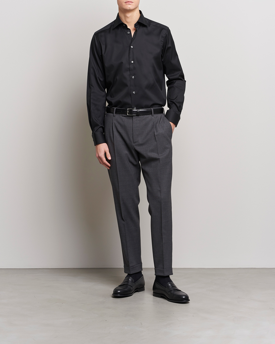Eton Contemporary Fit Shirt Black