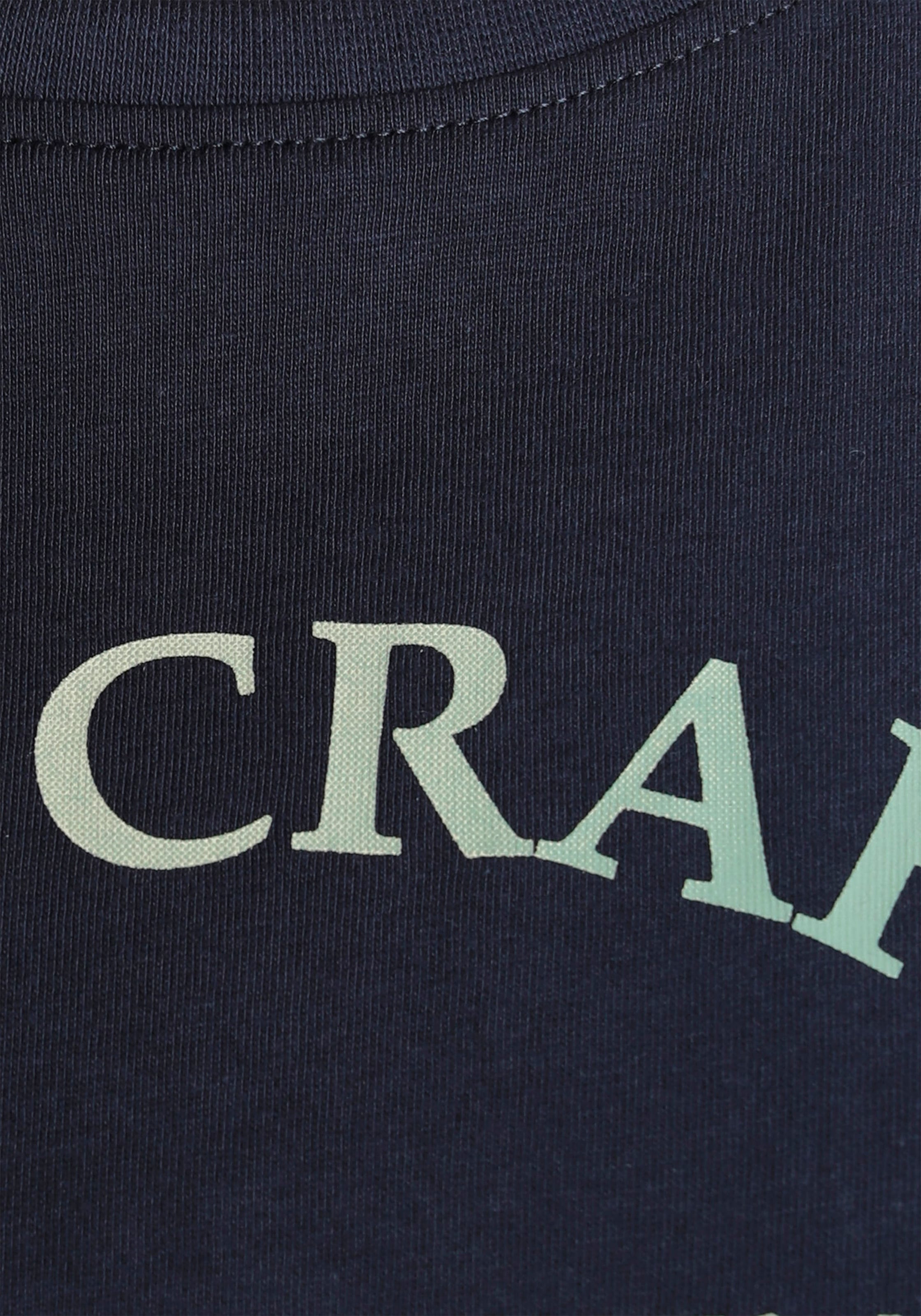AJC T-Shirt , kurzärmelig,  schmaler Schnitt,  bedruckt oder unifarben