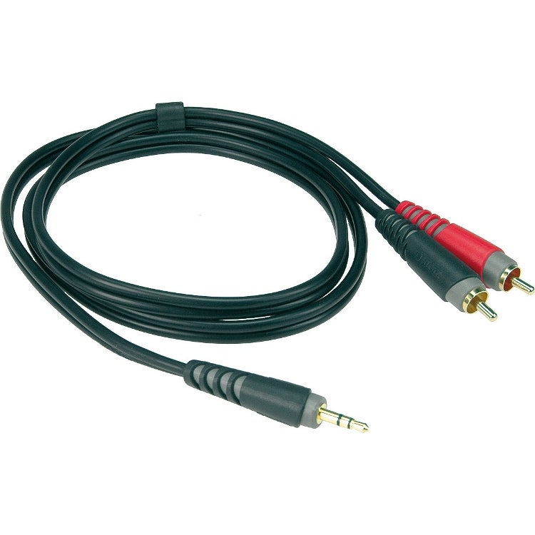 Klotz AY7-0200 mini-jack/stereo - 2 x cinch 2 meter