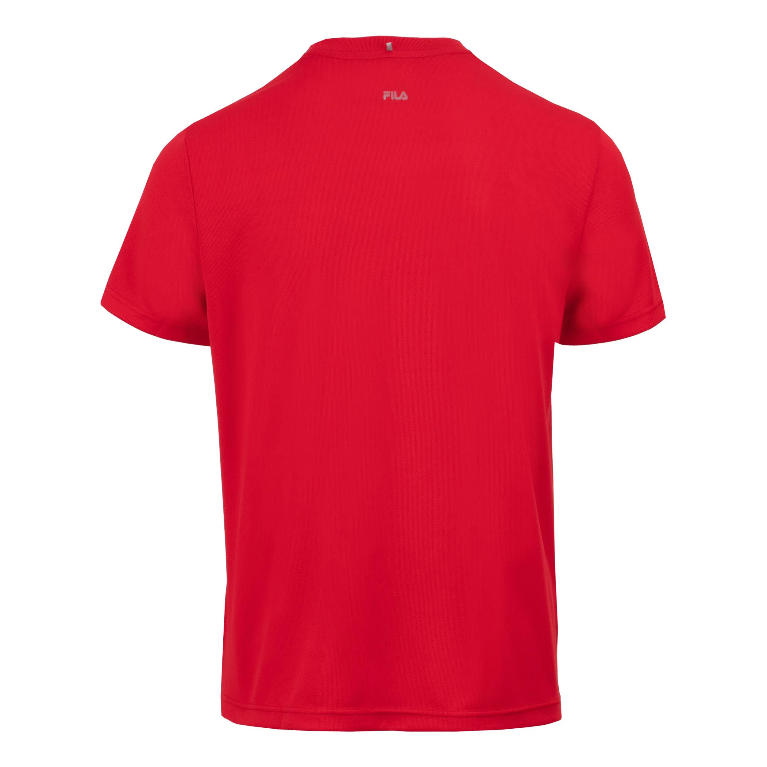 Fila Logo T-shirt Hommes - Rouge , Bleu Foncé